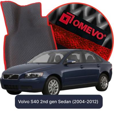 EVA bilgummimåtter OMEVO til Volvo S40 2. gen Sedan (2004-2012)