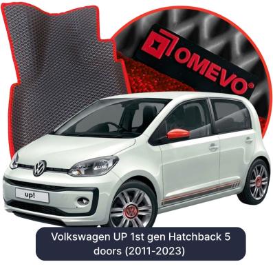 EVA bilgummimåtter OMEVO til Volkswagen UP 1. gen. Hatchback 5 døre (2011-2023)