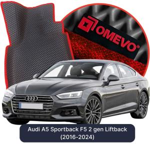 OMEVO 5D Pro EVA Bilmåtter til Audi A5 Sportback F5 2 gen Liftback (2016-2024)