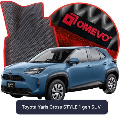 EVA bilgummimåtter OMEVO til Toyota Yaris Cross STYLE 1 gen SUV (2020-2026)
