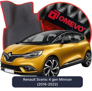 OMEVO 5D Pro EVA Bilmåtter til Renault Scenic 4 gen Minivan (2016-2022)