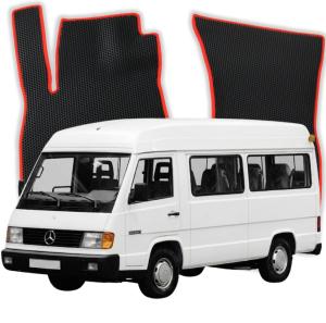 OMEVO EVA Bilmåtter® til Mercedes-Benz MB100 2 gen Minibus 4 døre (1987-1996)