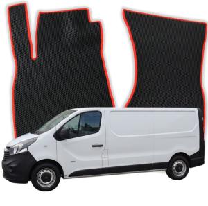 OMEVO EVA Bilmåtter® til Opel Vivaro 3 Sæder (mandskabsvogn) 2 gen Varevogn (2014-2019)