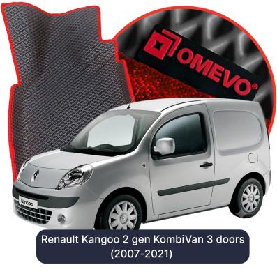 EVA bilgummimåtter OMEVO til Renault Kangoo 2 gen Kombi-varevogn 3 døre (2007-2021)