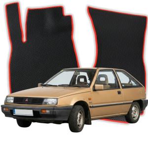 OMEVO EVA Bilmåtter® til Mitsubishi Colt GLX C10 2 gen Hatchback 3 døre (1984-1988)