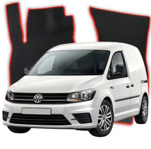 OMEVO EVA Bilmåtter® til Volkswagen Caddy 2 Sæder (panelvogn) 3 gen Varevogn (2003-2020)