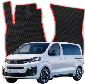 OMEVO EVA Bilmåtter® til Opel Zafira Life 9 Sæder Long 1 gen Minivan 4 døre (2019-2026)