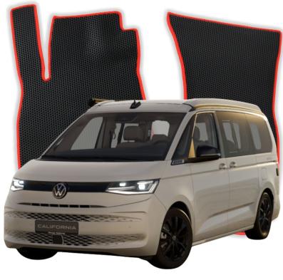 EVA bilgummimåtter OMEVO til Volkswagen California Beach Tour 5 Sæder 7 gen Minivan 5 døre (2025-2026)