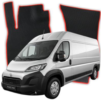 EVA bilgummimåtter OMEVO til Toyota ProAce Max 3 Sæder L3 2 gen Varevogn 4 døre (2016-2026)