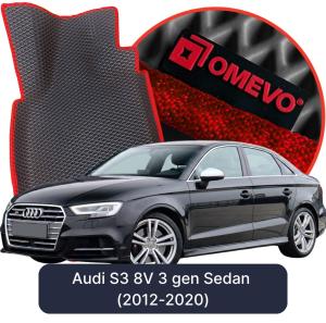 OMEVO 5D Pro EVA Bilmåtter til Audi S3 8V 3 gen Sedan (2012-2020)