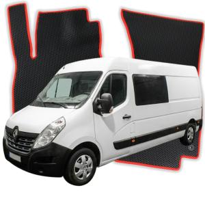 OMEVO EVA Bilmåtter® til Renault Master 9 Sæder mandskabsvogn L3 3 gen Varevogn 4 døre (2010-2024)