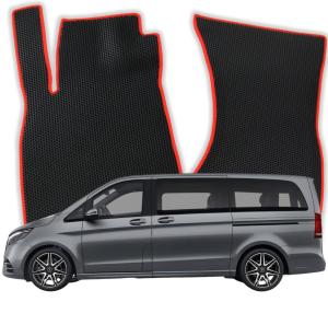 OMEVO EVA Bilmåtter® til Mercedes-Benz Vito 9 Sæder W639 2 gen Minivan 4 døre Extra Long (2003-2014)