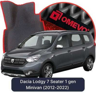 EVA bilgummimåtter OMEVO til Dacia Lodgy 7 Sæder 1 gen Minivan (2012-2022)