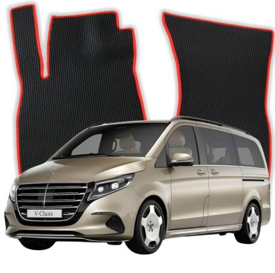EVA bilgummimåtter OMEVO til Mercedes-Benz V klasa 6 Sæder uden bord 300D 4 gen Varevogn 5 døre Long (2023-2026)