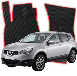 OMEVO EVA Bilmåtter® til Nissan Qashqai +2 5 Sæder 1 gen SUV (2008-2014)