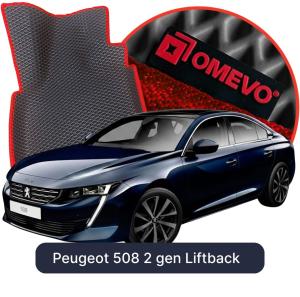 OMEVO 5D Pro EVA Bilmåtter til Peugeot 508 2 gen Liftback (2018-2026)