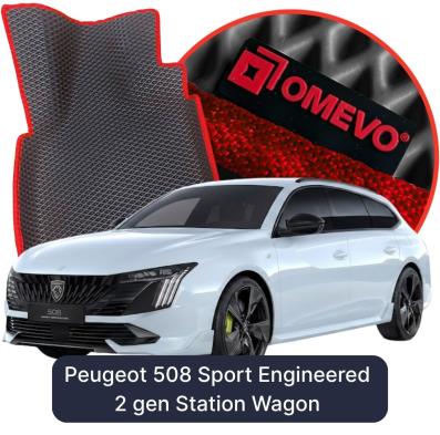EVA bilgummimåtter OMEVO til Peugeot 508 Sport Engineered 2 gen Stationcar (2018-2026)