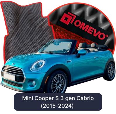 EVA bilgummimåtter OMEVO til Mini Cooper S 3 gen Cabriolet (2015-2024)