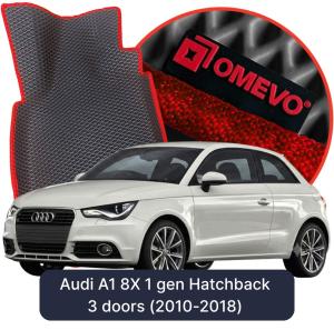 OMEVO 5D Pro EVA Bilmåtter til Audi A1 8X 1 gen Hatchback 3 døre (2010-2018)