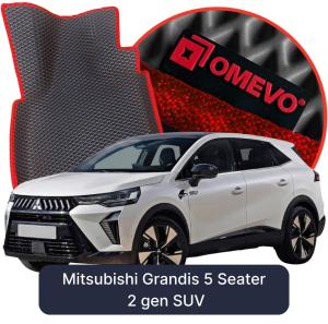 OMEVO 5D Pro EVA Bilmåtter til Mitsubishi Grandis 5 Sæder 2 gen SUV (2025-2026)