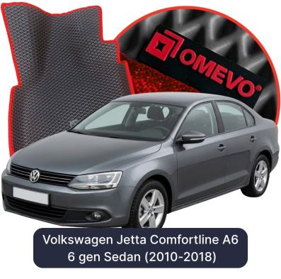 EVA bilgummimåtter OMEVO til Volkswagen Jetta Comfortline A6 6 gen Sedan (2010-2018)