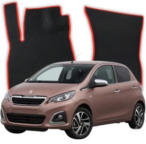 OMEVO EVA Bilmåtter® til Peugeot 108 1 gen Hatchback 5 døre (2014-2022)