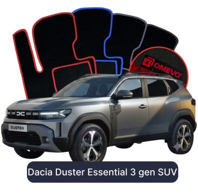 Velour-bilmåtter OMEVO til Dacia Duster Essential 3 gen SUV (2024-2026) 