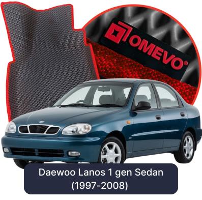 EVA bilgummimåtter OMEVO til Daewoo Lanos 1 gen Sedan (1997-2008)