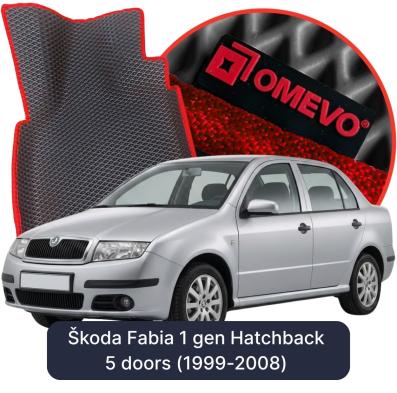 EVA bilgummimåtter OMEVO til Škoda Fabia 1 gen Hatchback 5 døre (1999-2008)