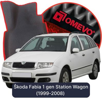 EVA bilgummimåtter OMEVO til Škoda Fabia 1 gen Stationcar (1999-2008)