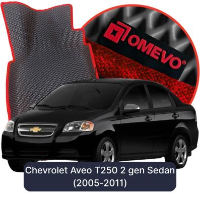 EVA bilgummimåtter OMEVO til Chevrolet Aveo T250 2. gen Sedan (2005-2011)