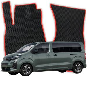 OMEVO EVA Bilmåtter® til Opel Zafira Life 8 Sæder Extra Long 1 gen Minivan (2019-2026)