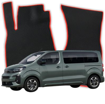 EVA bilgummimåtter OMEVO til Opel Zafira Life 8 Sæder Extra Long 1 gen Minivan (2019-2026)