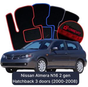 Nissan Almera N16 2 gen Hatchback 3 døre (2000-2008)
