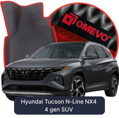 EVA bilgummimåtter OMEVO til Hyundai Tucson N-Line NX4 4 gen SUV (2020-2026)