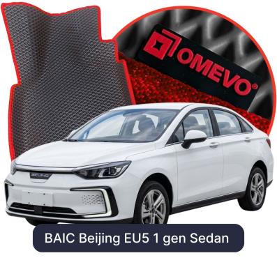 EVA bilgummimåtter OMEVO til BAIC Beijing EU5 1 gen Sedan (2018-2026)