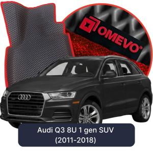 OMEVO 5D Pro EVA Bilmåtter til Audi Q3 8U 1 gen SUV (2011-2018)
