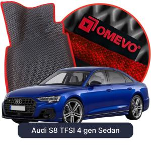 OMEVO 5D Pro EVA Bilmåtter til Audi S8 TFSI 4 gen Sedan (2018-2026)