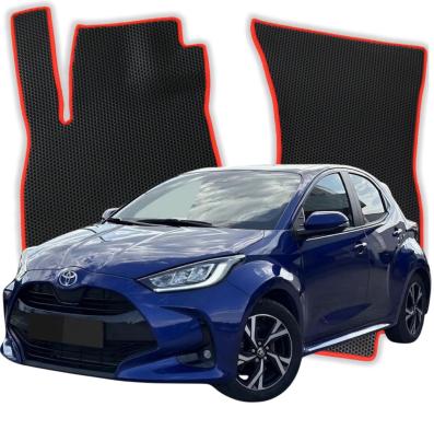 EVA bilgummimåtter OMEVO til Toyota Yaris Hybrid poliftingowy (od 2024) 4 gen Hatchback 5 døre (2020-2026)