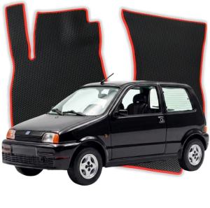 OMEVO EVA Bilmåtter® til Fiat Cinquecento 1 gen Hatchback 3 døre (1991-1998)
