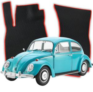 OMEVO EVA Bilmåtter® til Volkswagen Beetle Boble 1 gen Hatchback 3 døre (1938-2003)
