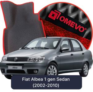 OMEVO 5D Pro EVA Bilmåtter til Fiat Albea 1 gen Sedan (2002-2010)