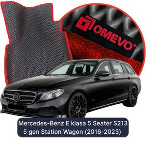 OMEVO 5D Pro EVA Bilmåtter til Mercedes-Benz E klasa 5 Sæder S213 5 gen Stationcar (2016-2023)
