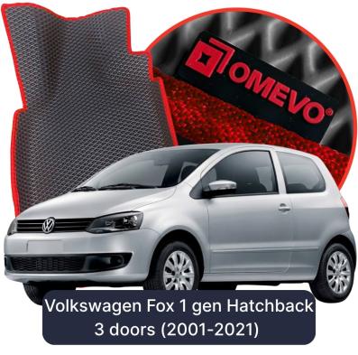 EVA bilgummimåtter OMEVO til Volkswagen Fox 1 gen Hatchback 3 døre (2001-2021)