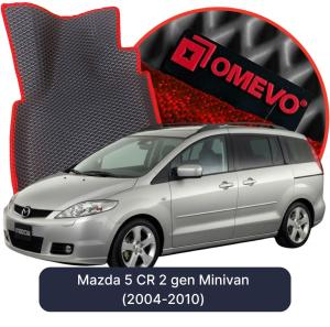 OMEVO 5D Pro EVA Bilmåtter til Mazda 5 CR 2 gen Minivan (2004-2010)