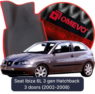 EVA bilgummimåtter OMEVO til Seat Ibiza 6L 3 gen Hatchback 3 døre (2002-2008)