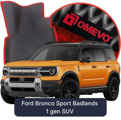 EVA bilgummimåtter OMEVO til Ford Bronco Sport Badlands 1 gen SUV (2020-2026)