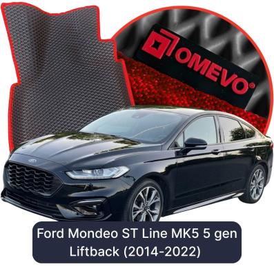 EVA bilgummimåtter OMEVO til Ford Mondeo ST Line MK5 5 gen Liftback (2014-2022)