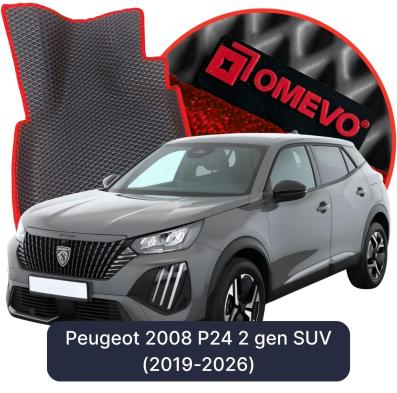 EVA bilgummimåtter OMEVO til Peugeot 2008 P24 2. gen SUV (2019-2026)