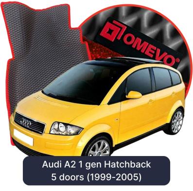 EVA bilgummimåtter OMEVO til Audi A2 1 gen Hatchback 5 døre (1999-2005)